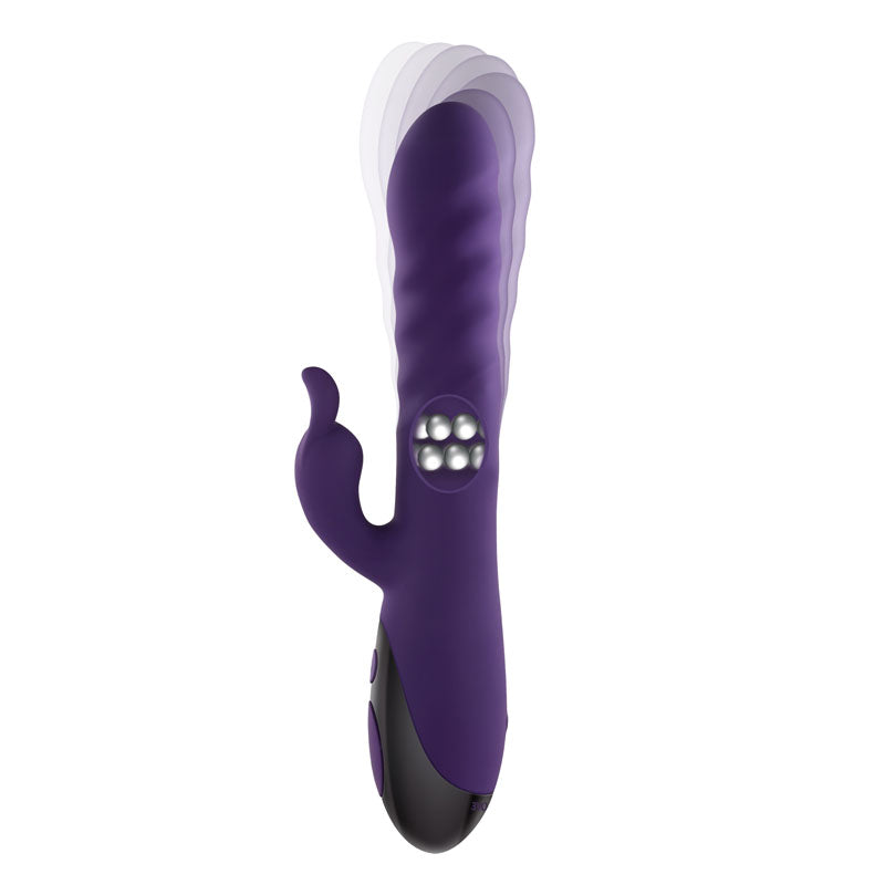 Evolved Rascally Rabbit Purple 22.9 Cm Usb Rechargeable Rabbit Vibrator