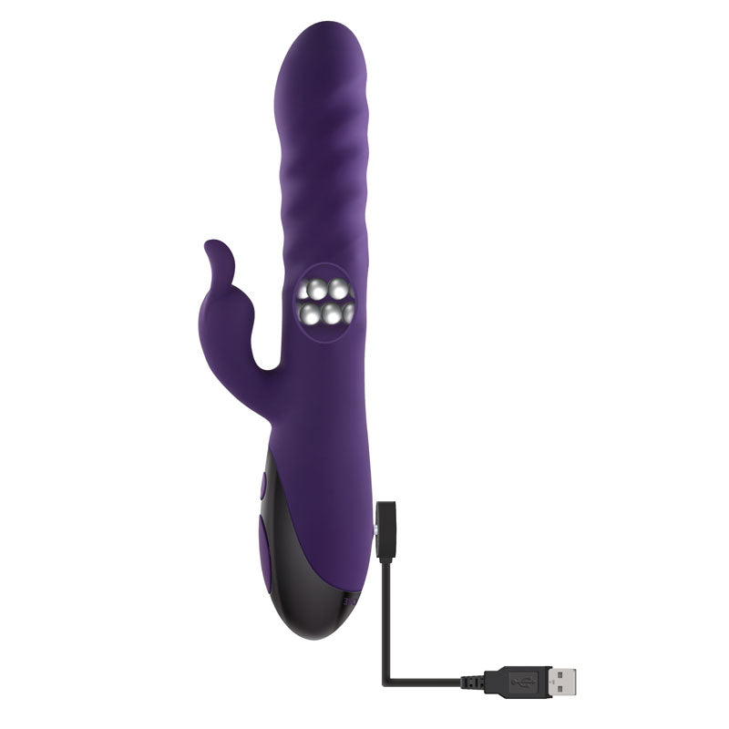 Evolved Rascally Rabbit Purple 22.9 Cm Usb Rechargeable Rabbit Vibrator
