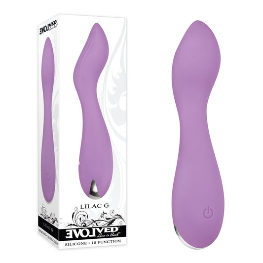 Evolved Lilac G Lilac 11.5 Cm Usb Rechargeable Mini Vibrator
