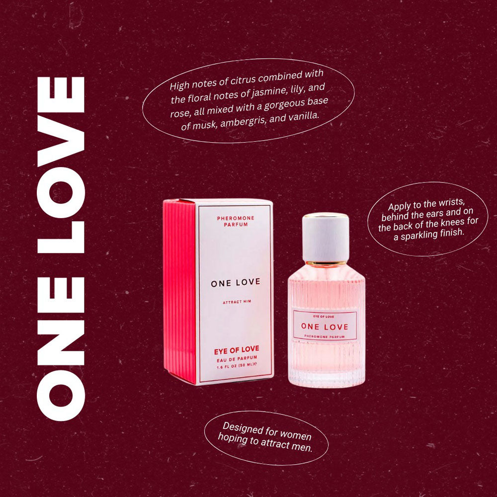 Eye Of Love One Love Pheromone Perfume 50 Ml Rose Scented Pheromone Perfume For Women To Attract Men 50 Ml Spray