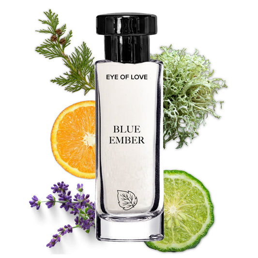 Eye Of Love Love In Bloom Blue Ember Pheromone Cologne 30ml Citrus & Cedar Scented Pheromone Cologne For Men To Attract Women 30 Ml Spray