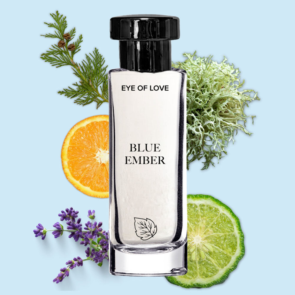 Eye Of Love Love In Bloom Blue Ember Pheromone Cologne 30ml Citrus & Cedar Scented Pheromone Cologne For Men To Attract Women 30 Ml Spray