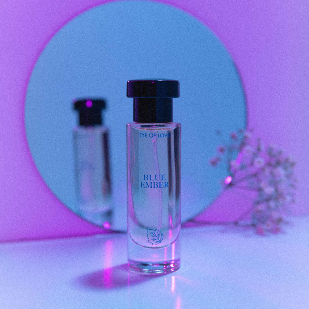 Eye Of Love Love In Bloom Blue Ember Pheromone Cologne 30ml Citrus & Cedar Scented Pheromone Cologne For Men To Attract Women 30 Ml Spray