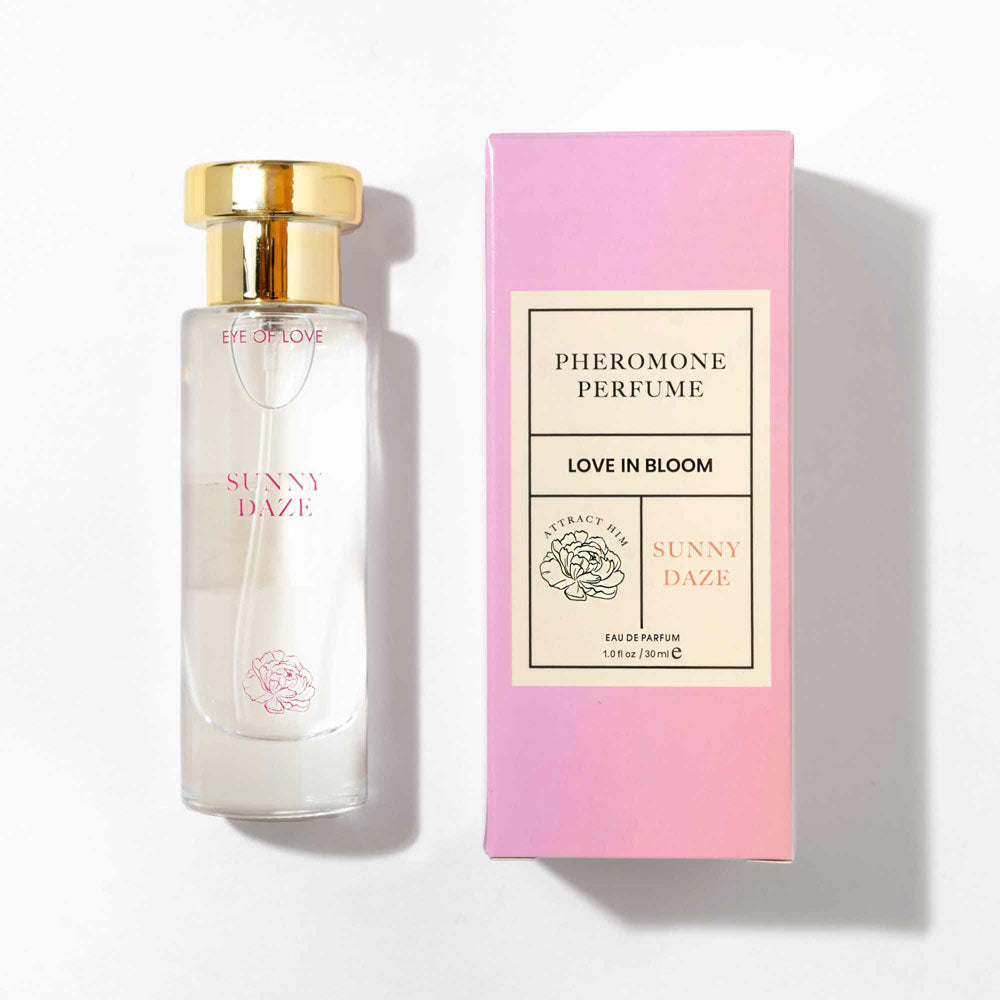 Eye Of Love Love In Bloom Sunny Daze Pheromone Perfume 30ml Floral & Citrus Scented Pheromone Parfum For Women To Attract Men 30 Ml Spray