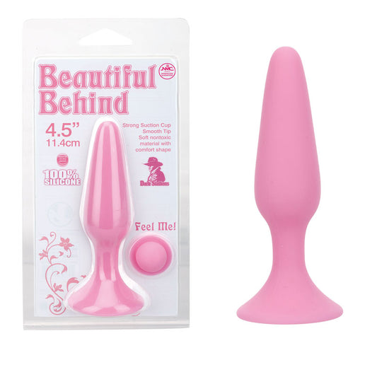 Beautiful Behind Pink 11.5 Cm Butt Plug