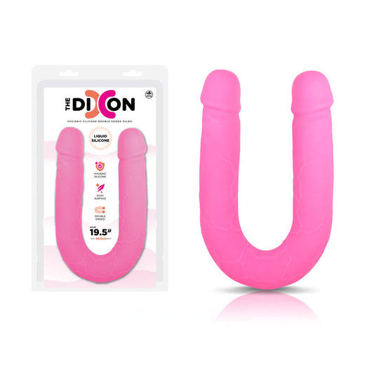 The Dixon Pink Pink 50 Cm Silicone Double Dong