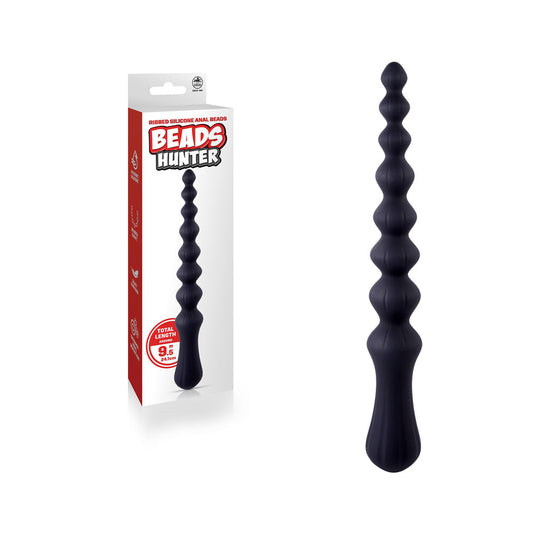 Beads Hunter Black Black 24.1 Cm Anal Beads