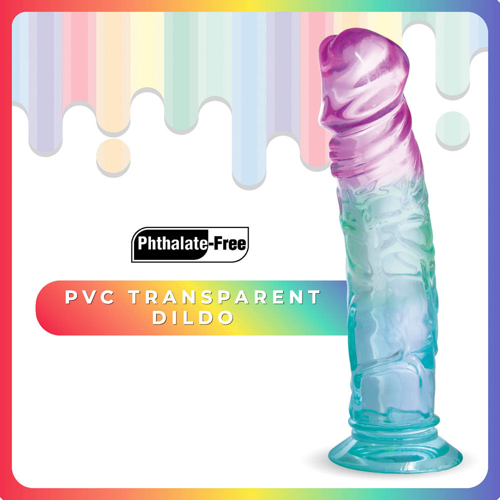 Jellido 18cm Dildo Clear Coloured 18 Cm Dildo