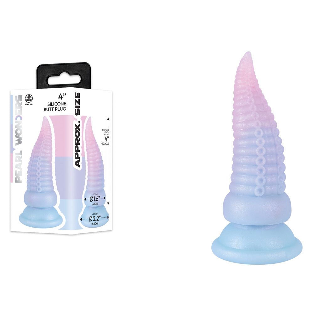 Pearl Wonders Fantasy Tentacle Plug Coloured 10 Cm Fantasy Anal Plug