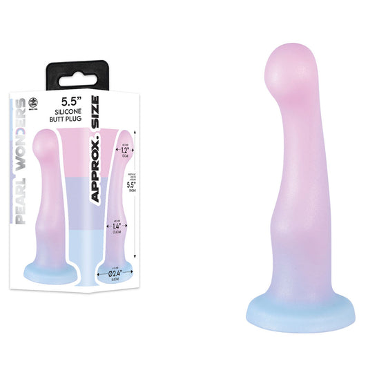 Pearl Wonders Silicone Butt Plug Coloured 14 Cm Anal Plug