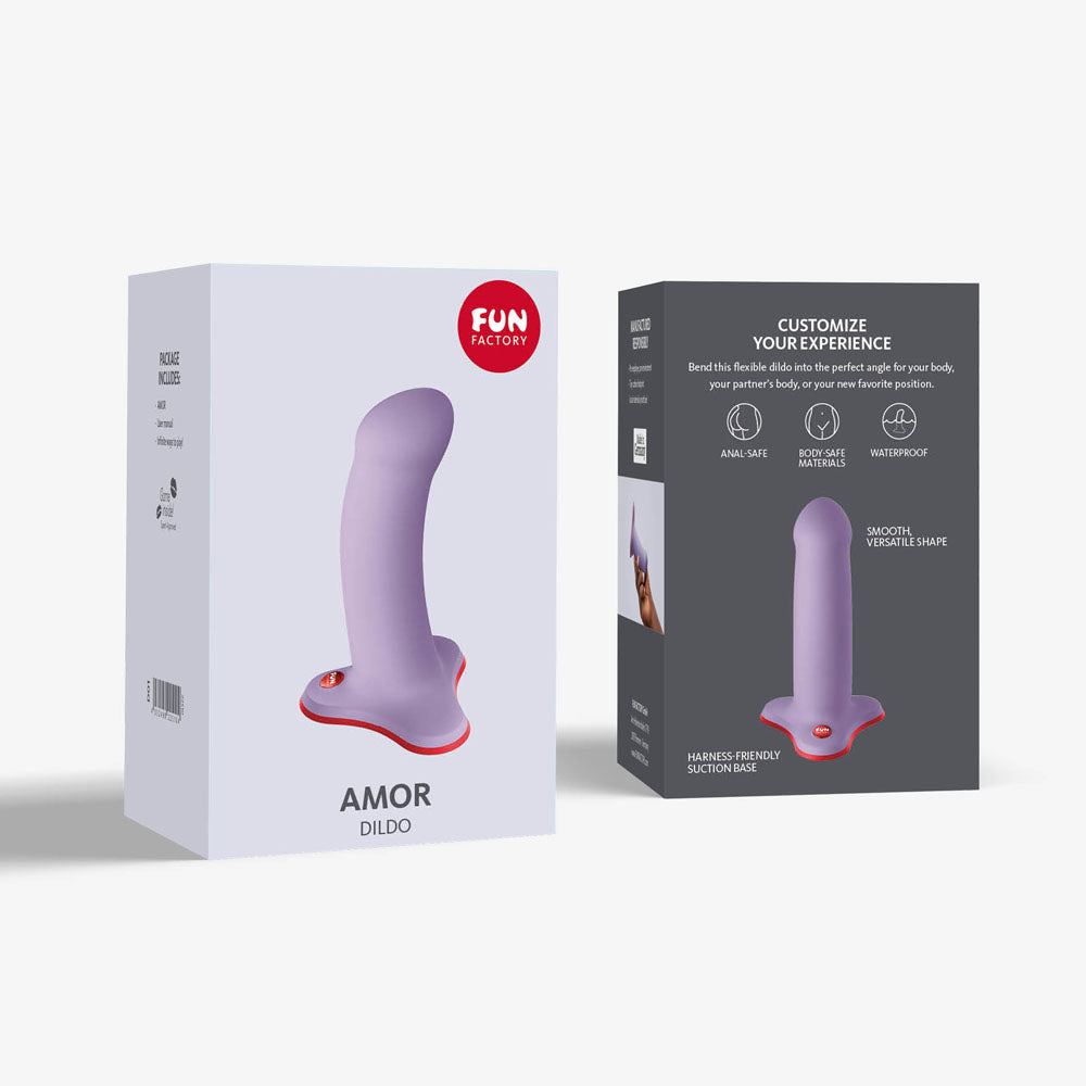 Fun Factory Amor Lavender Lavender 14.6 Cm Dildo