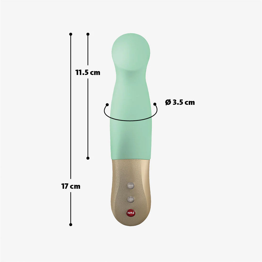 Fun Factory Sundaze Pistachio Pistachio Green 17.5 Cm Usb Rechargeable Thrusting Vibrator