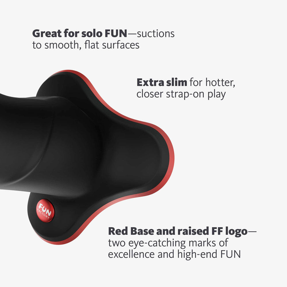 Fun Factory The Boss Stub Black Black 17.9 Cm Dildo