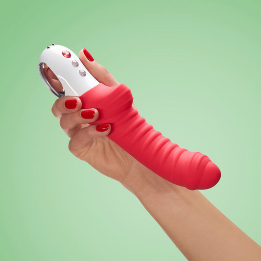 Fun Factory Tiger India Red Red 22.3 Usb Rechargeable Vibrator