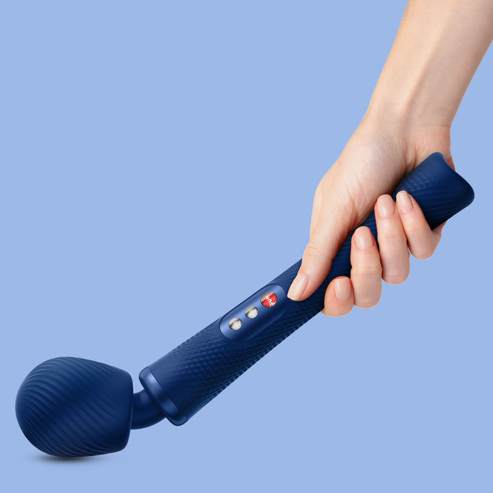 Fun Factory Vim Midnight Blue Midnight Blue 31.3 Cm Usb Rechargeable Massager Wand