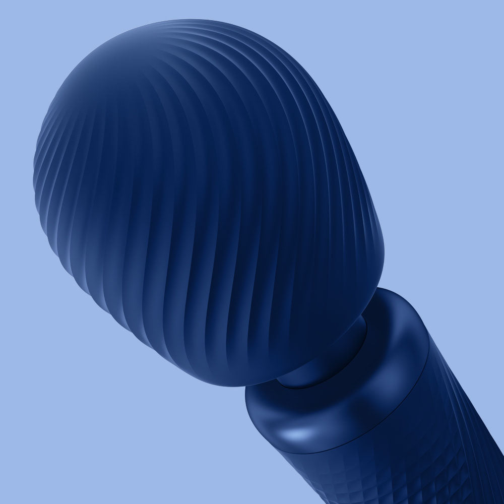 Fun Factory Vim Midnight Blue Midnight Blue 31.3 Cm Usb Rechargeable Massager Wand