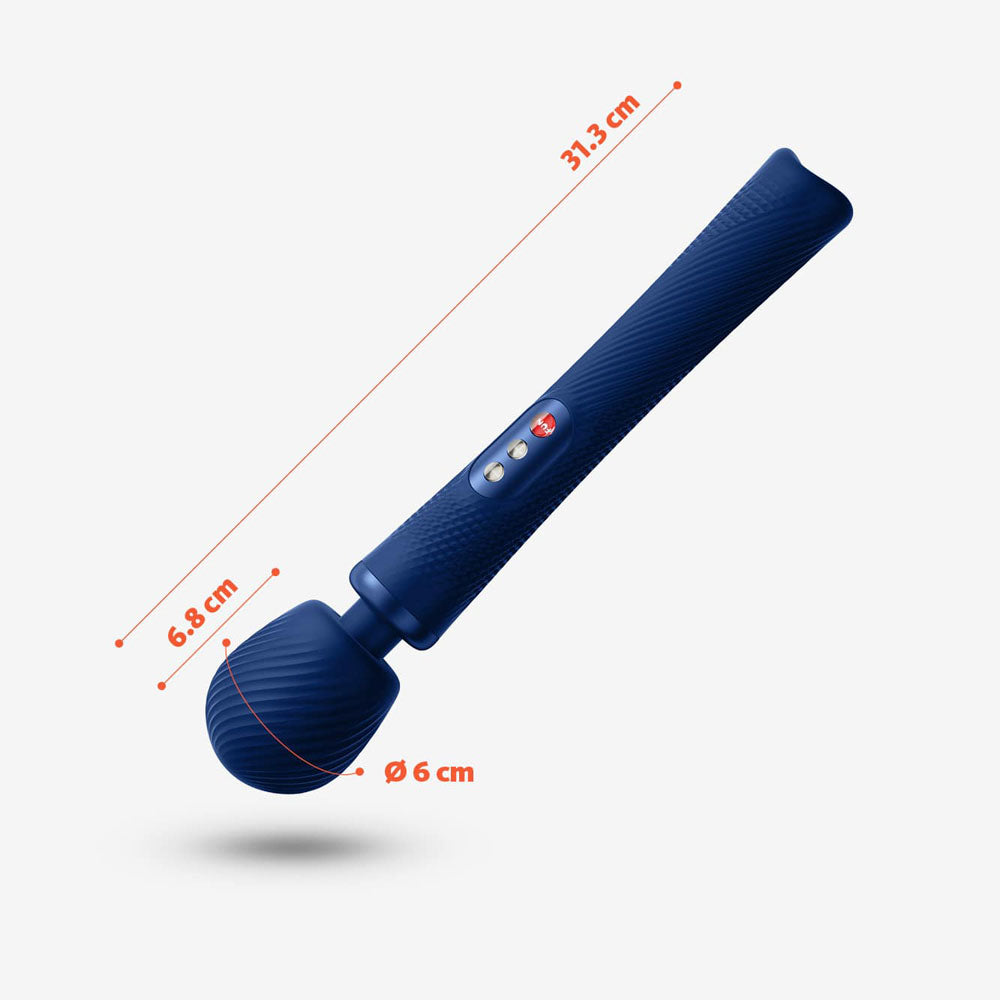 Fun Factory Vim Midnight Blue Midnight Blue 31.3 Cm Usb Rechargeable Massager Wand
