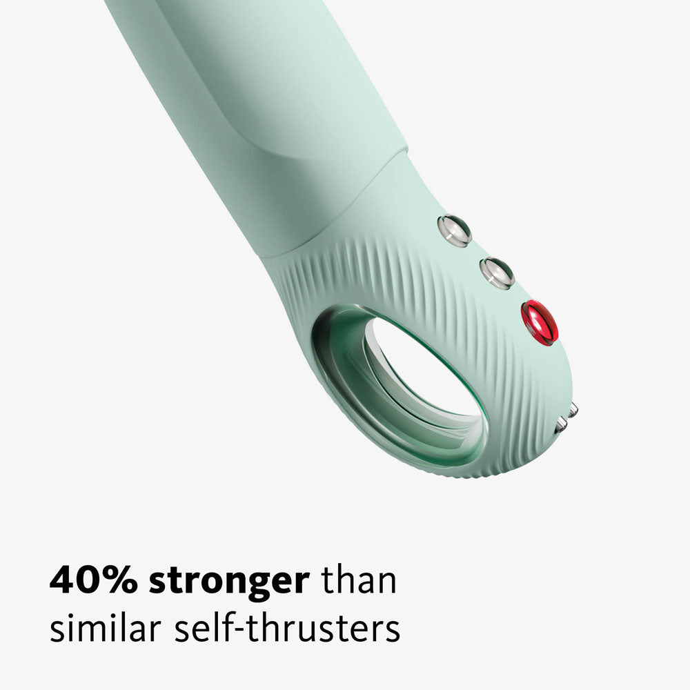 Fun Factory Stronic G Forte Sage Green Mint Green 19 Cm Usb Rechargeable Thruster
