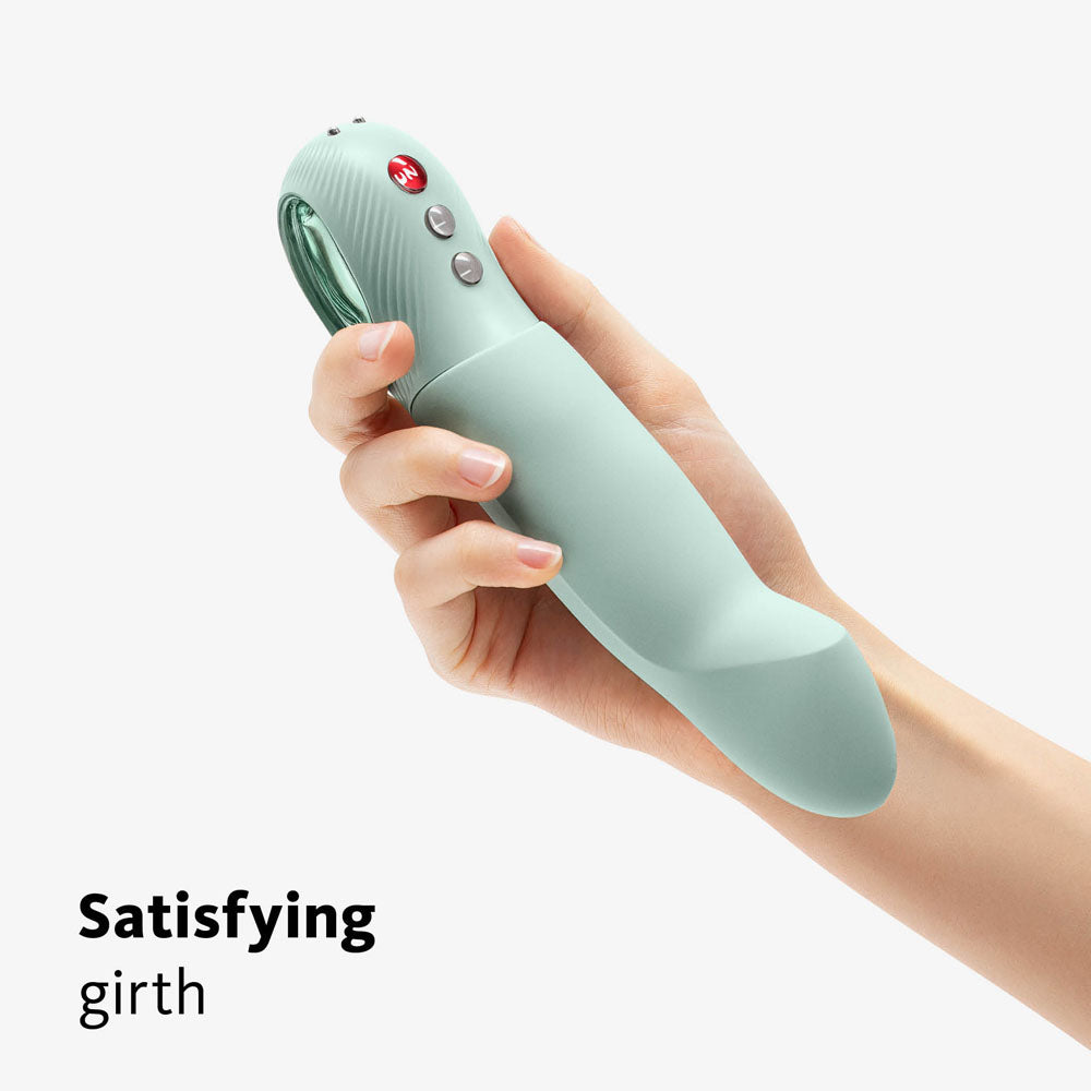Fun Factory Stronic G Forte Sage Green Mint Green 19 Cm Usb Rechargeable Thruster