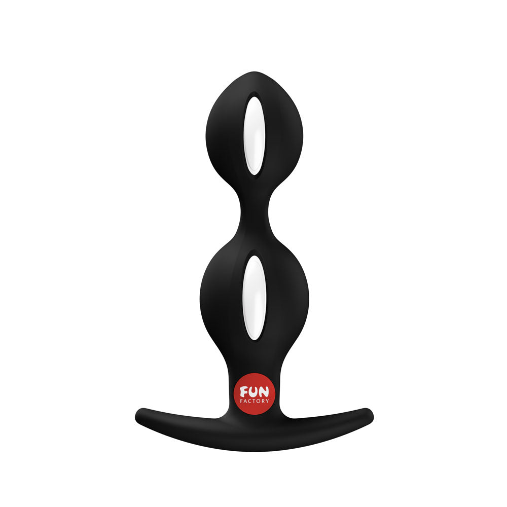 Fun Factory B Balls Duo Black Black 13 Cm Weighted Kegel Balls