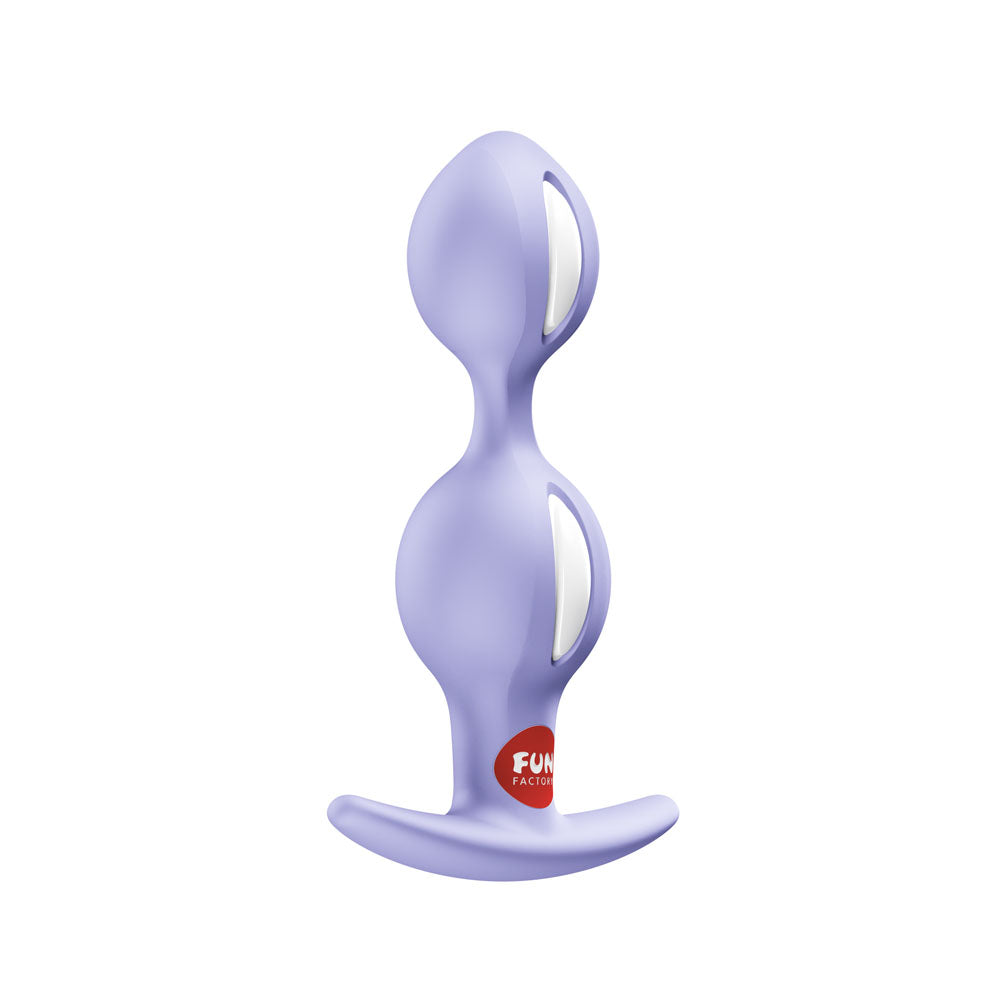 Fun Factory B Balls Duo Purple Purple 13 Cm Weighted Kegel Balls