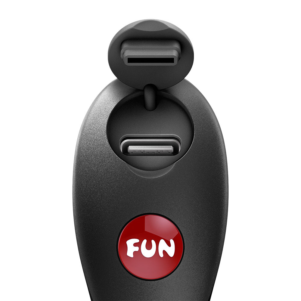 Fun Factory Be One Black Black Usb C Rechargeable Finger Stimulator