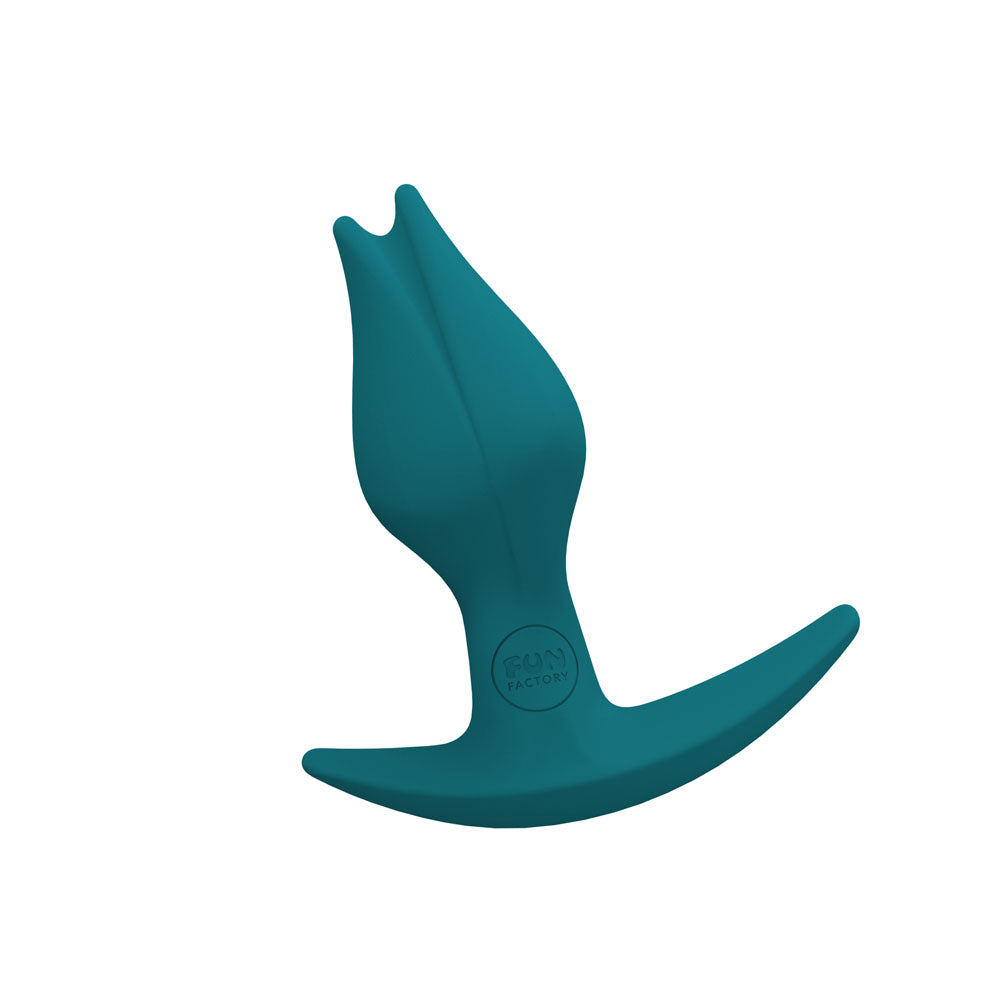 Fun Factory Bootie Fem Bottle Green Bottle Green 8.5 Cm Butt Plug