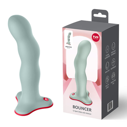 Fun Factory Bouncer Light Green Light Green 18 Cm Dildo