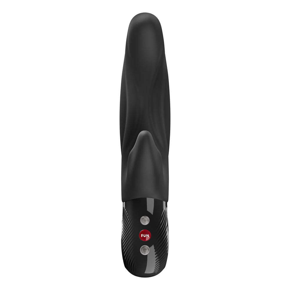 Fun Factory Lady Bi Black Black 21.8 Cm Usb C Rechargeable Vibrator
