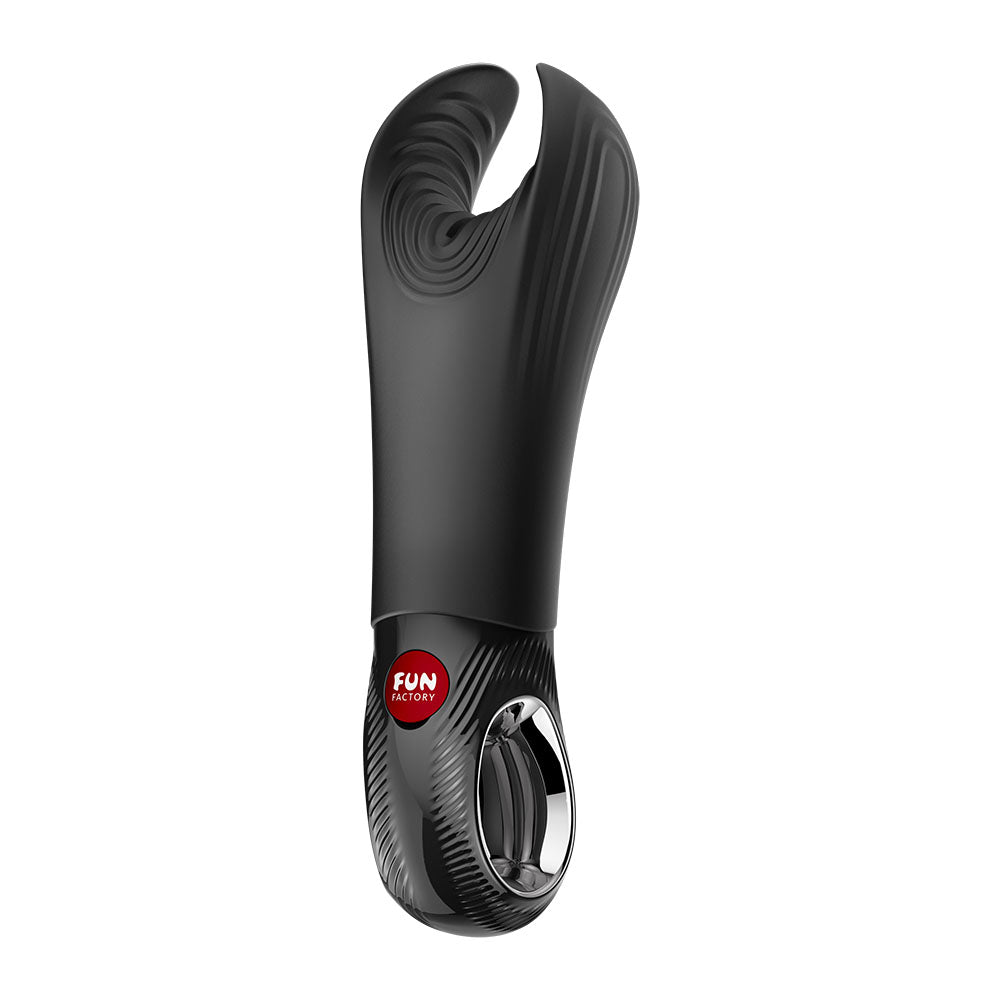 Fun Factory Manta Black Black Usb C Rechargeable Unisex Vibrator