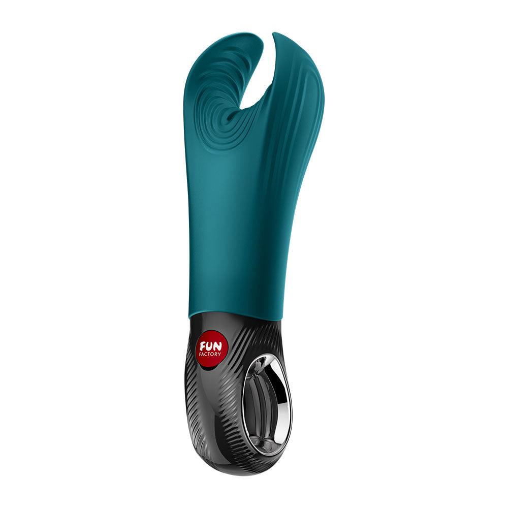Fun Factory Manta Bottle Green Bottle Green Usb C Rechargeable Unisex Vibrator