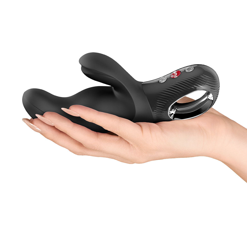 Fun Factory Miss Bi Black Black 17 Cm Usb C Rechargeable Vibrator