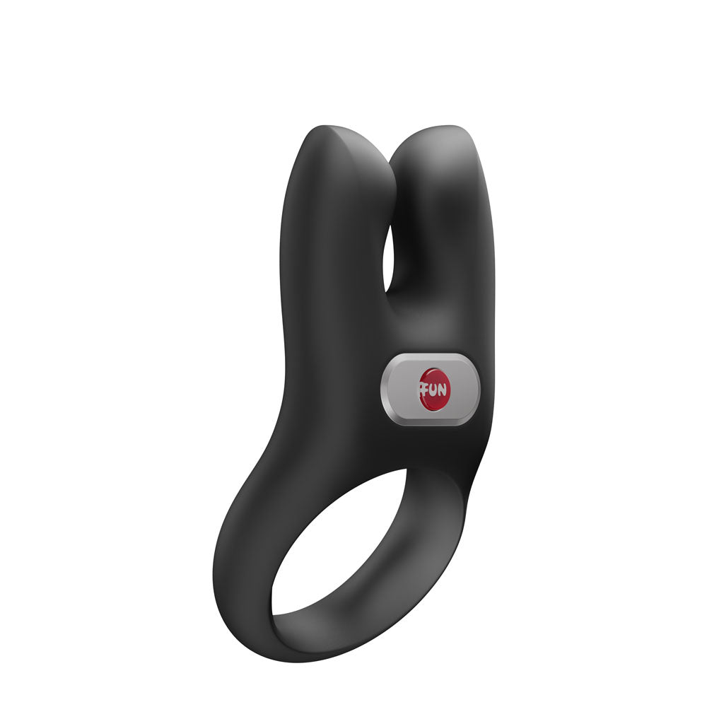 Fun Factory Nos Black Black Usb C Rechargeable Vibrating Cock Ring