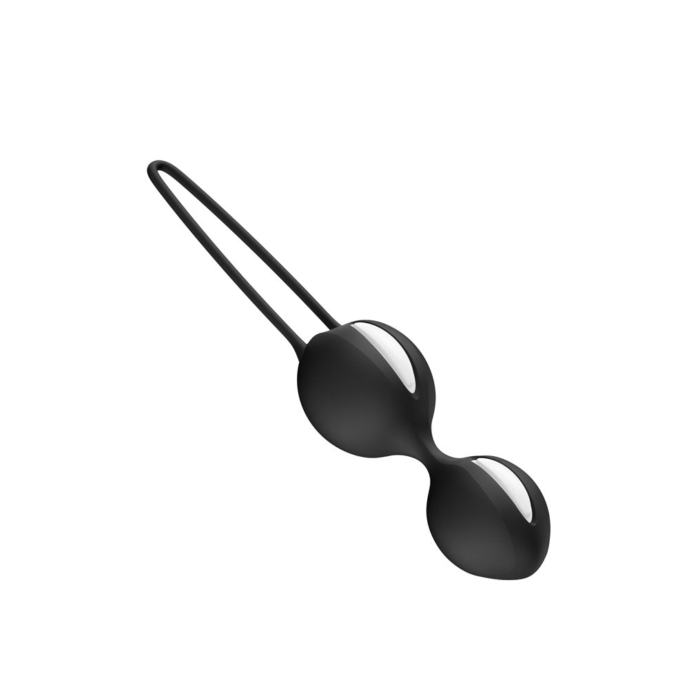 Fun Factory Smartballs Duo Black Black Weighted Kegel Balls