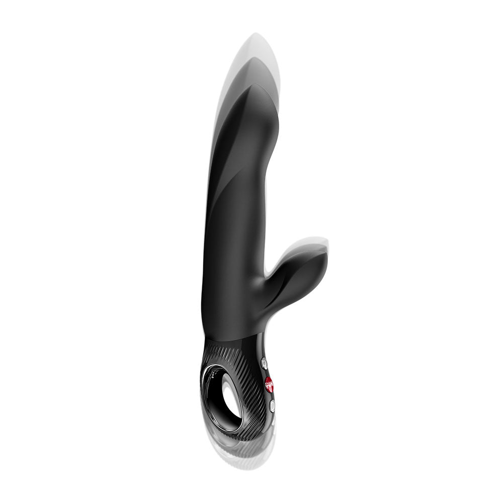 Fun Factory Bi Stronic Arc Black Black 21.6 Cm Usb C Rechargeable Thrusting Vibrator