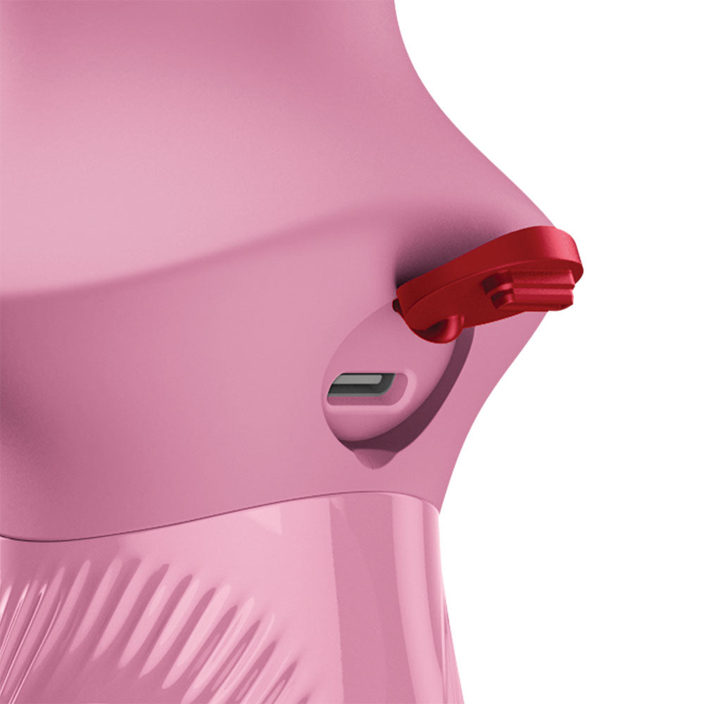 Fun Factory Bi Stronic Crave Rose Rose Usb C Rechargeable Thrusting Vibrator