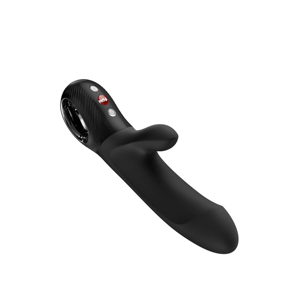 Fun Factory Bi Stronic Embrace Black Black Usb C Rechargeable Thrusting Vibrator