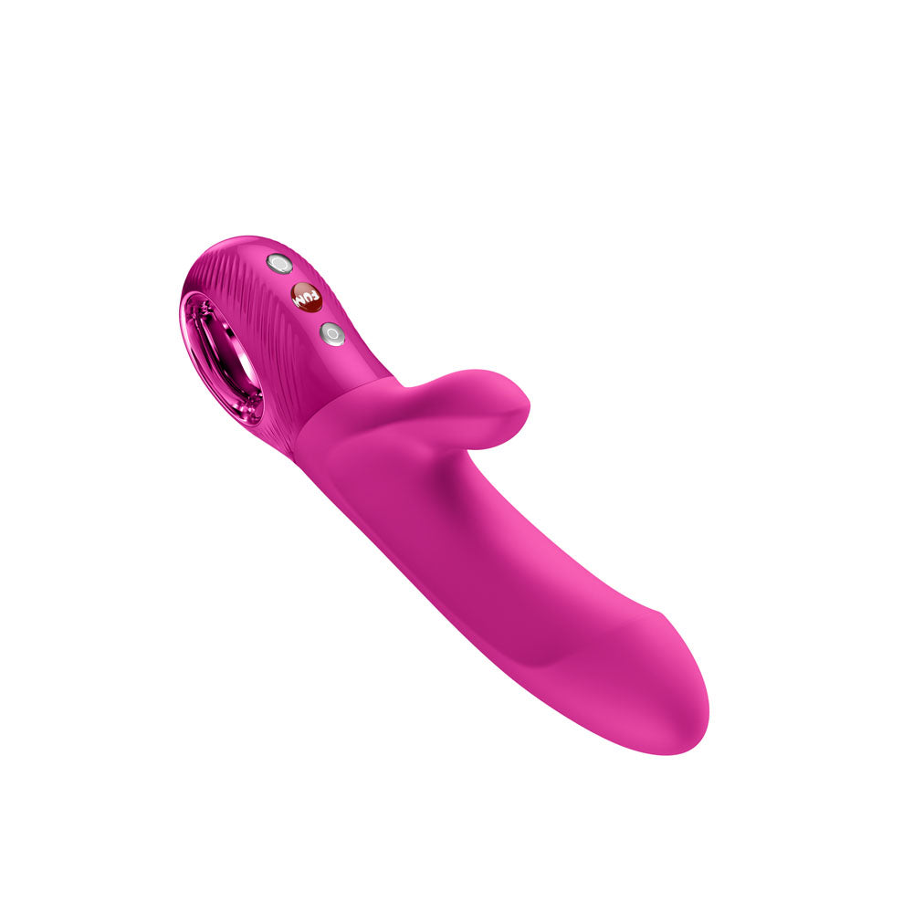Fun Factory Bi Stronic Embrace Magenta Magenta Usb C Rechargeable Thrusting Vibrator