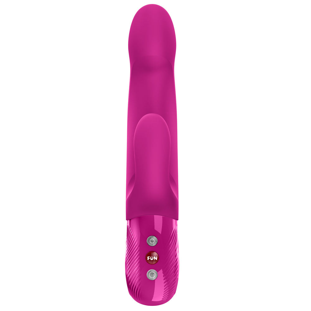 Fun Factory Bi Stronic Immerse Magenta Magenta 22.1 Cm Usb C Rechargeable Thrusting Vibrator