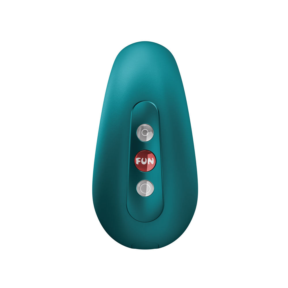 Fun Factory Cherie Bottle Green Bottle Green Usb Rechargeable Air Pulse Stimulator