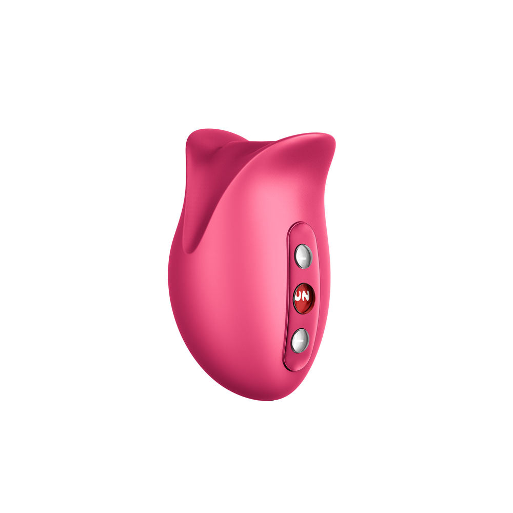 Fun Factory Belle Raspberry Raspberry Red Usb Rechargeable Air Pulse Stimulator