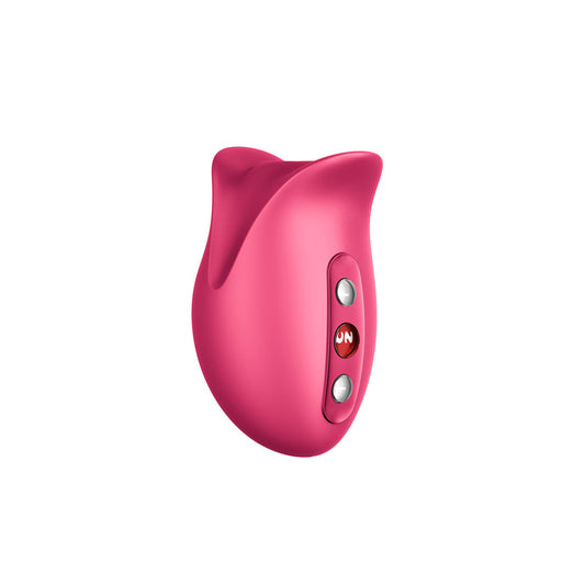 Fun Factory Belle Raspberry Raspberry Red Usb Rechargeable Air Pulse Stimulator