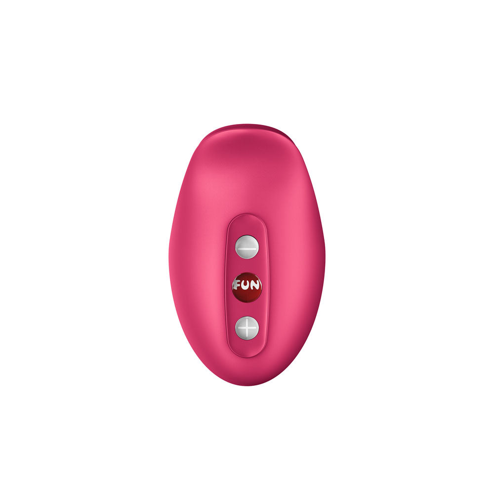 Fun Factory Belle Raspberry Raspberry Red Usb Rechargeable Air Pulse Stimulator
