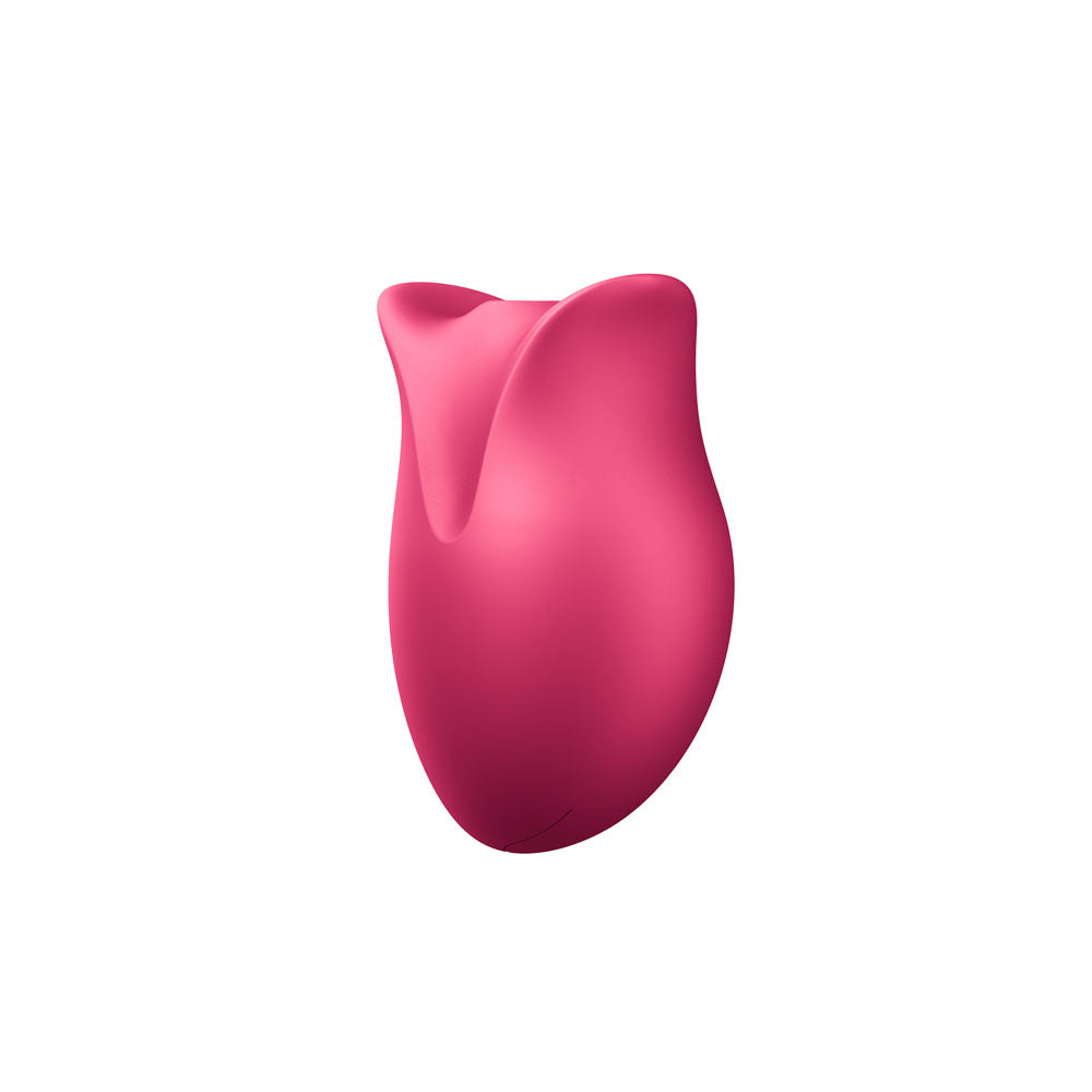 Fun Factory Belle Raspberry Raspberry Red Usb Rechargeable Air Pulse Stimulator