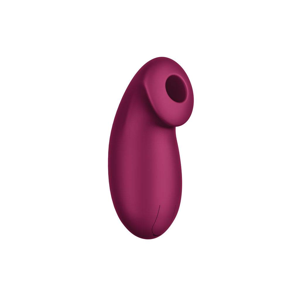 Fun Factory Desire Wine Red Wine Red Usb Rechargeable Air Pulse Stimulator