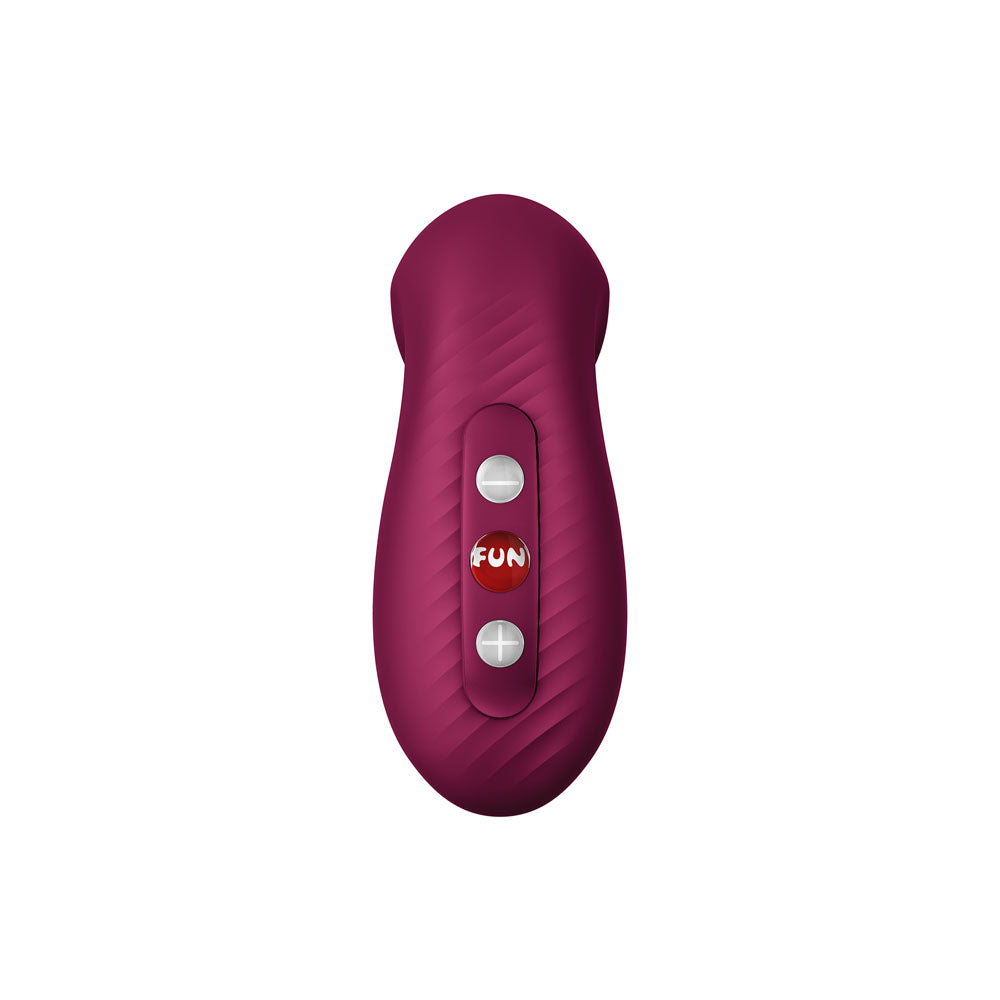 Fun Factory Desire Wine Red Wine Red Usb Rechargeable Air Pulse Stimulator