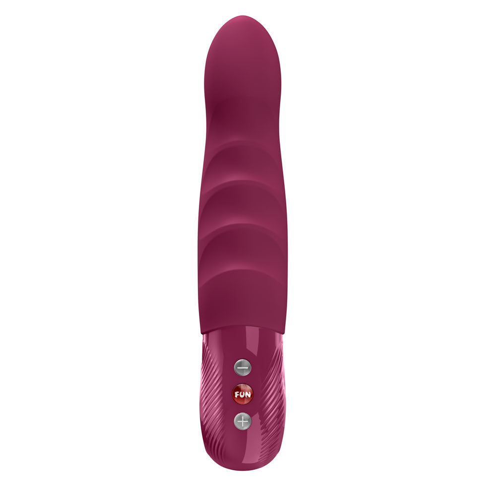 Fun Factory Stronic Deep Wine Red Wine Red 20.8 Cm Usb C Rechargeable Vibrator