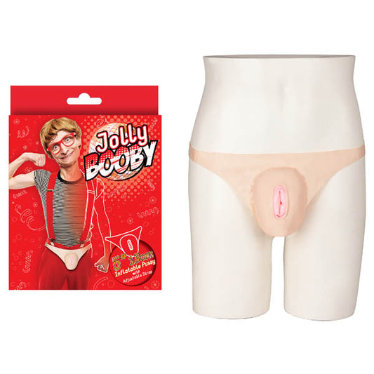 Jolly Booby Inflatable Pussy Inflatable Pussy With Adjustable Straps
