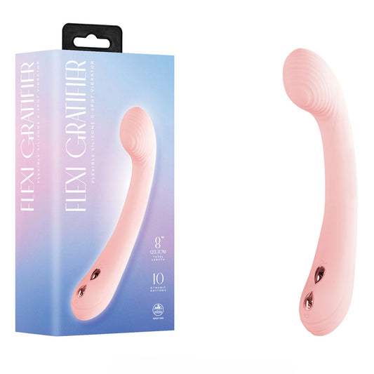 Flexi Gratifier Pink 20 Cm Usb Rechargeable V Ibrator