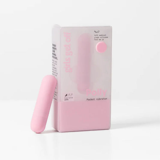 Girls Get Off Polly Pink 6.3 Cm Usb Rechargeable Bullet